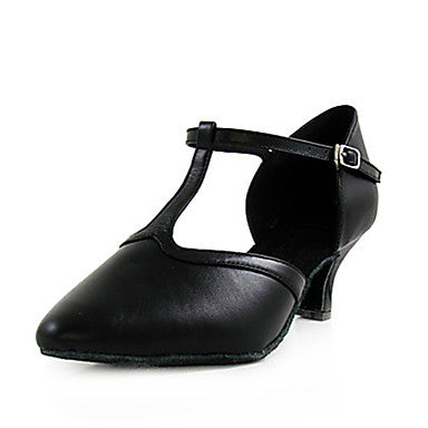 Modern Black Dance Shoes | Women's Latin Ballroom Dance Shoes | Black | Danceshoesmart